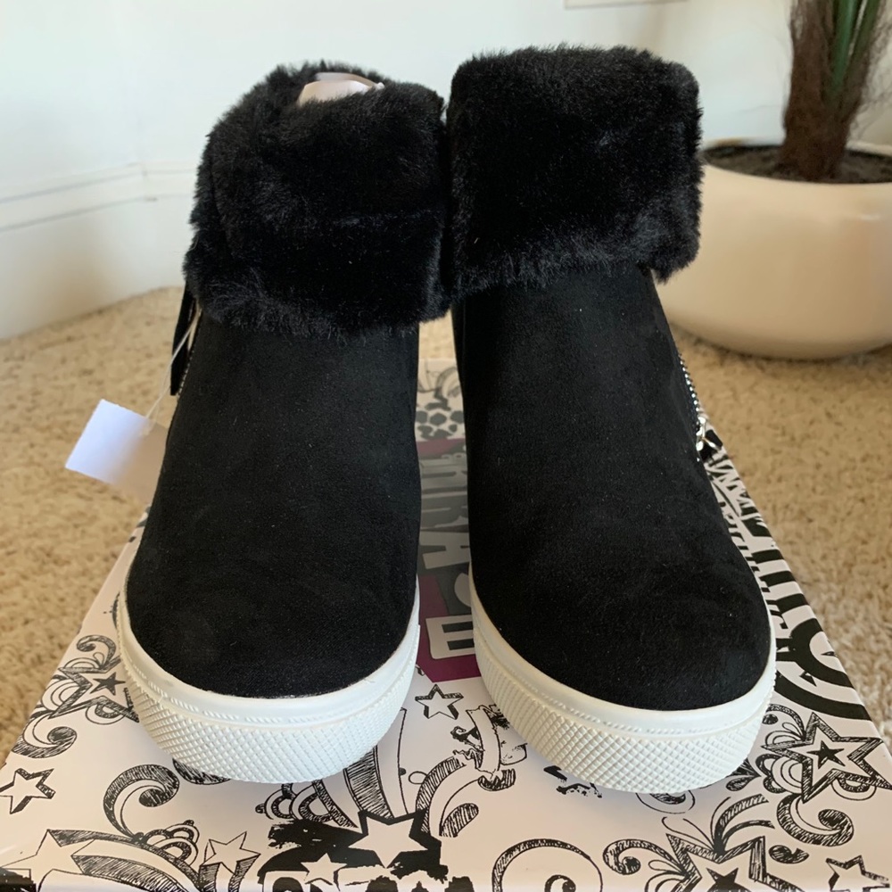 Brash Heeled Sneakers